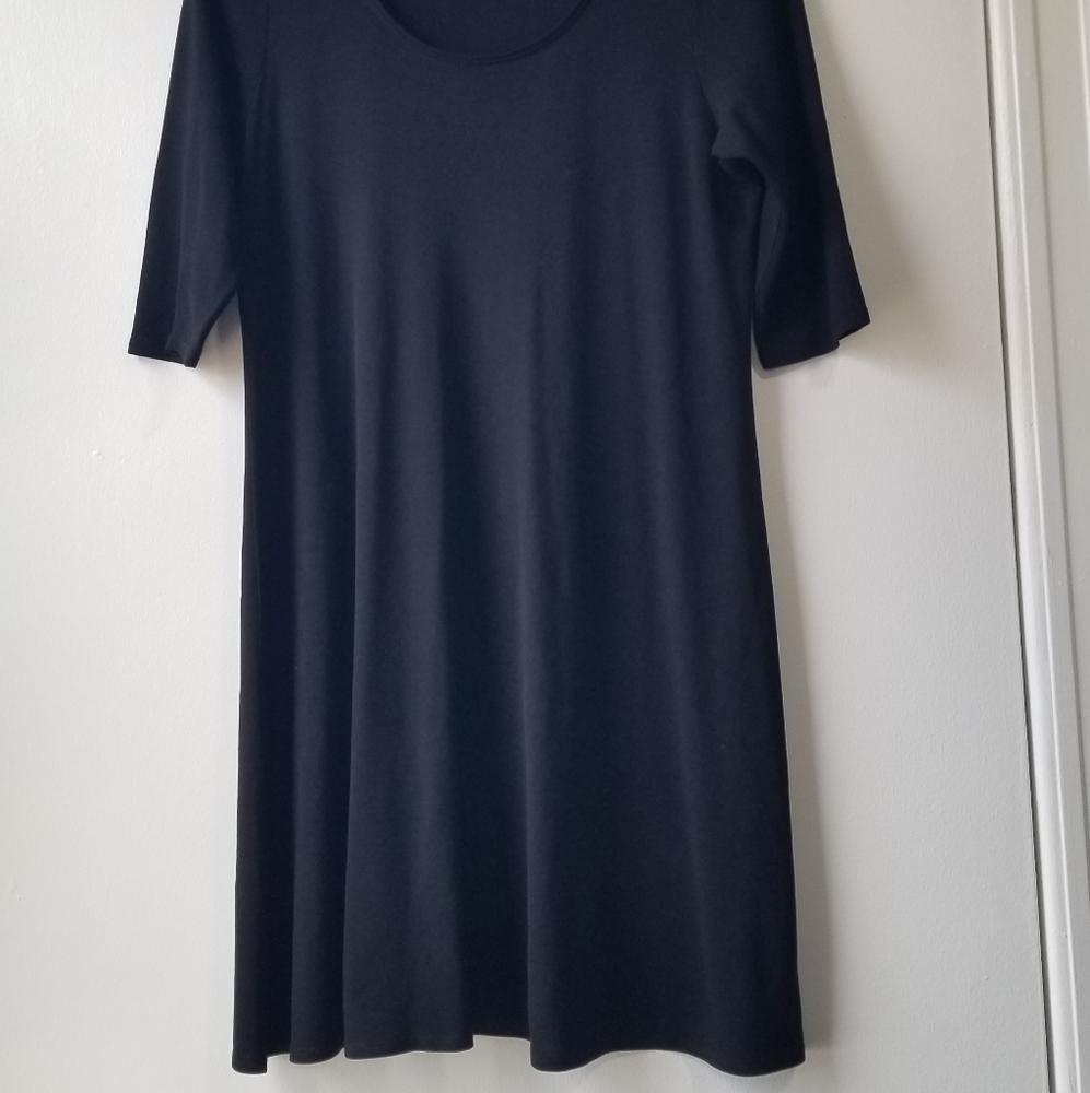 Eileen Fisher Silk Mini Dress - Picture 5 of 11